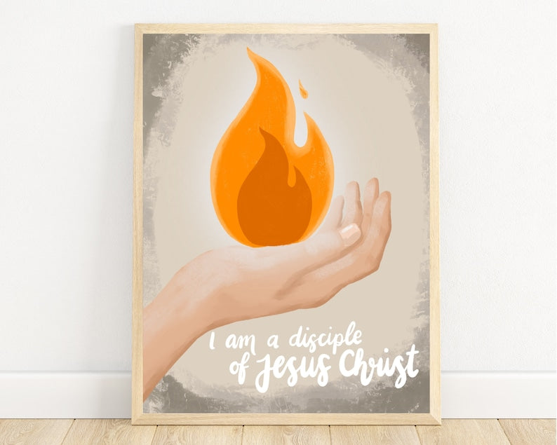 I Am A Disciple of Jesus Christ Art