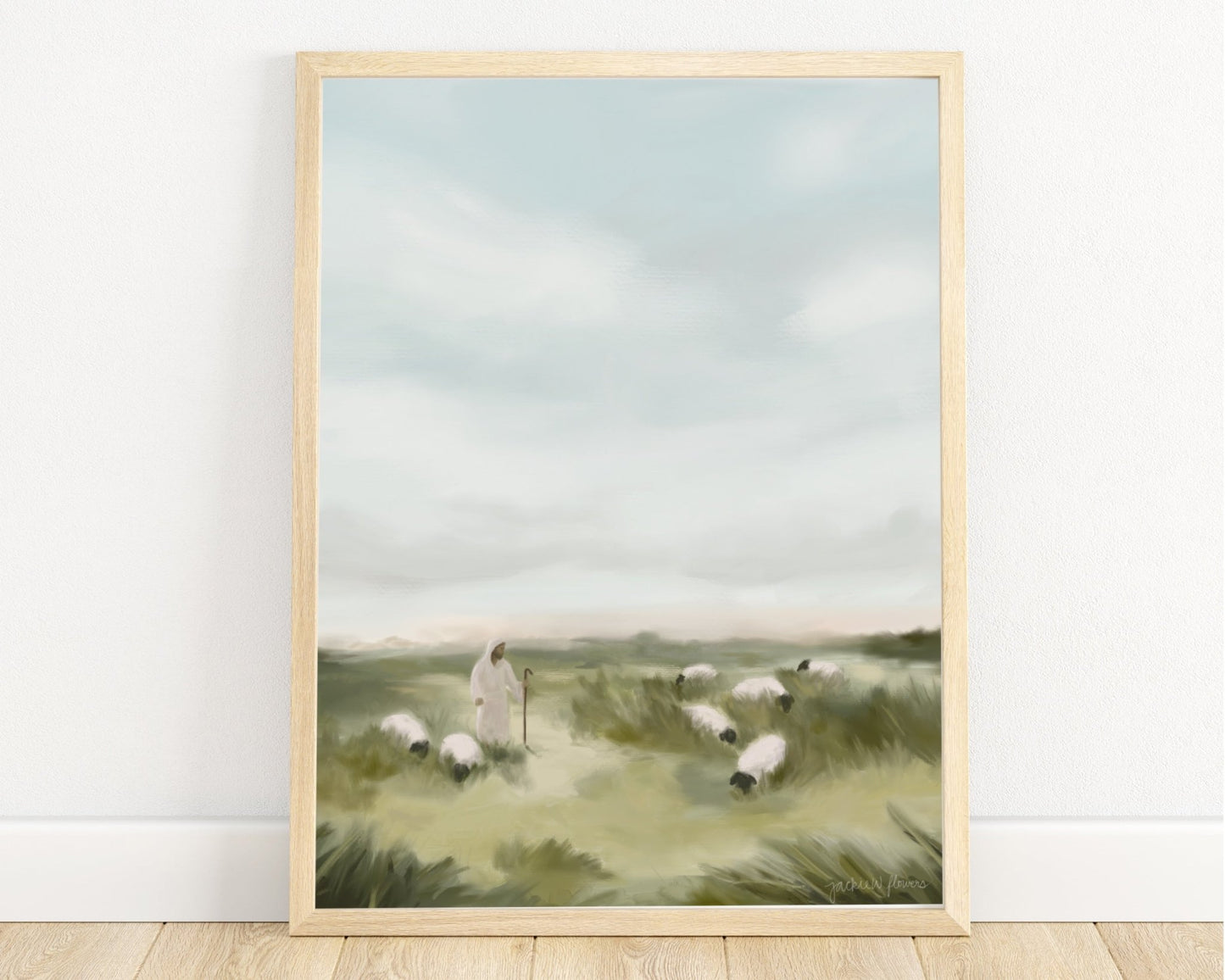The Pasture He Provides - WithAllThineArt