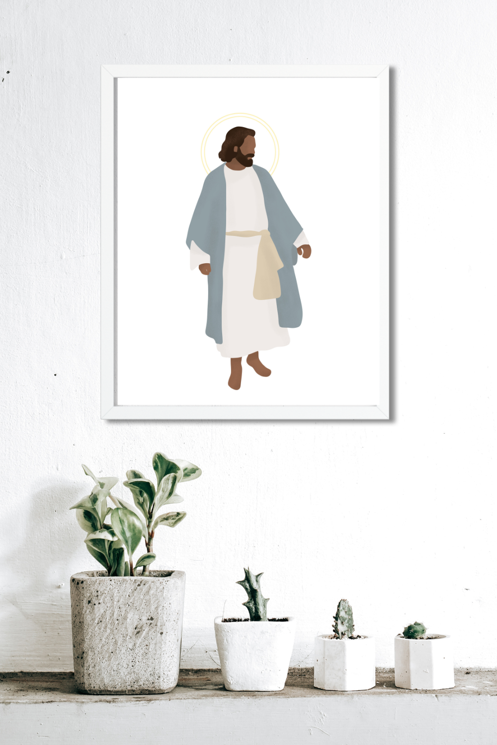 The Light of The World - Faceless Portrait of Jesus Christ