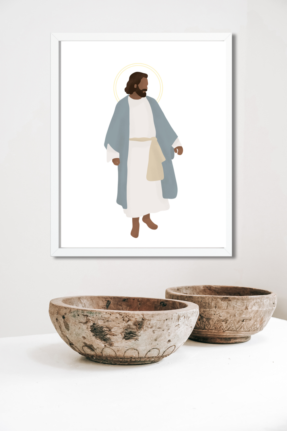 The Light of The World - Faceless Portrait of Jesus Christ